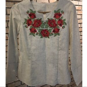 Hand-Made Ukrainian Linen Shirt